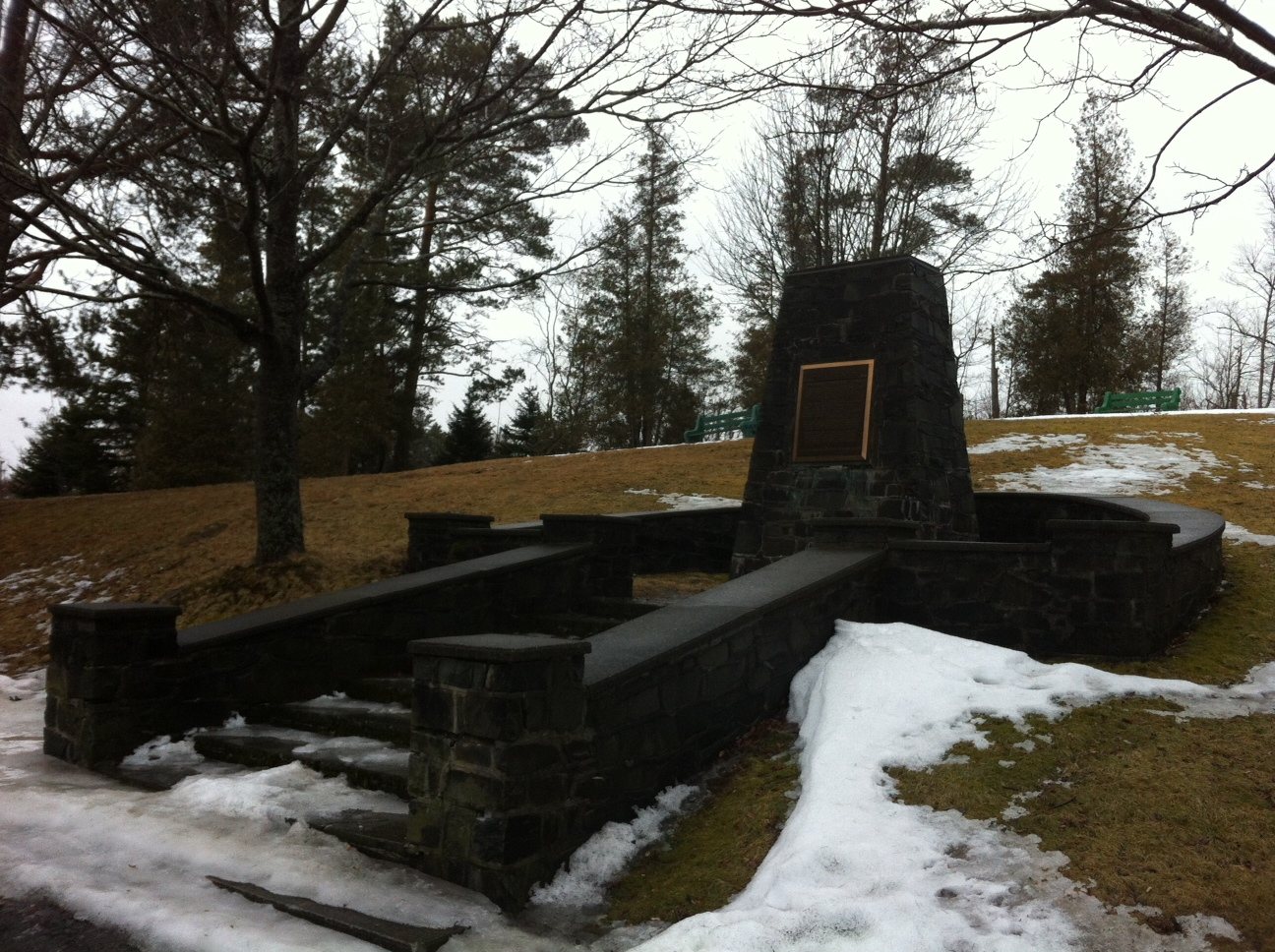 S.S. Point Pleasant Park Cairn photo