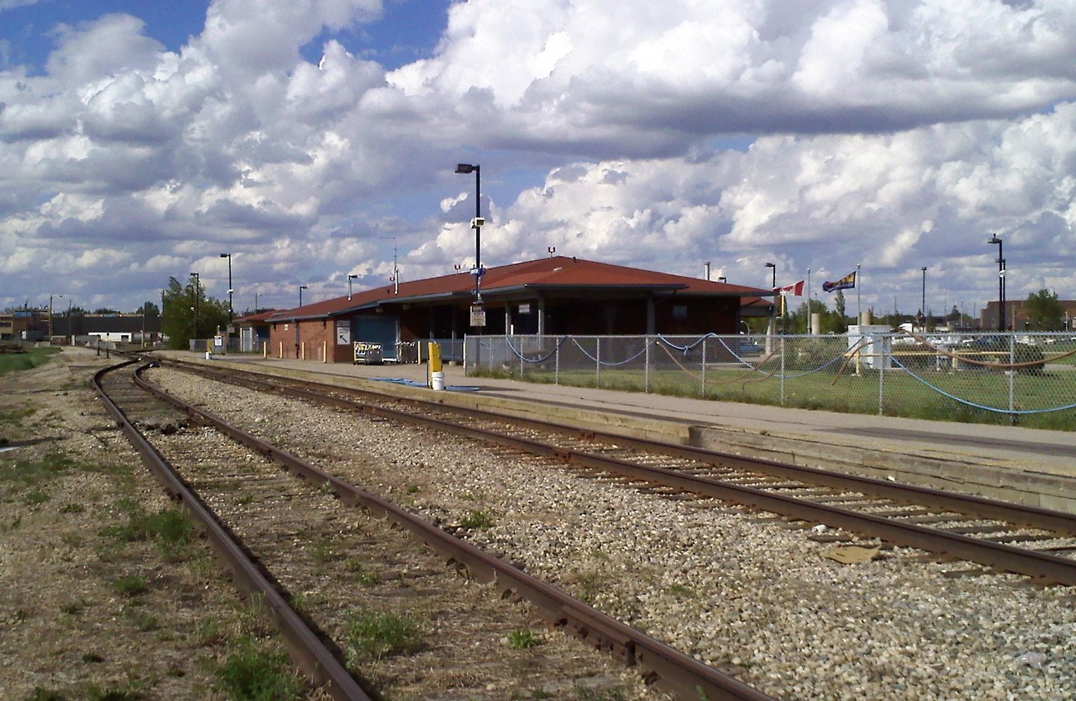 CN Yellowhead Rail Yard