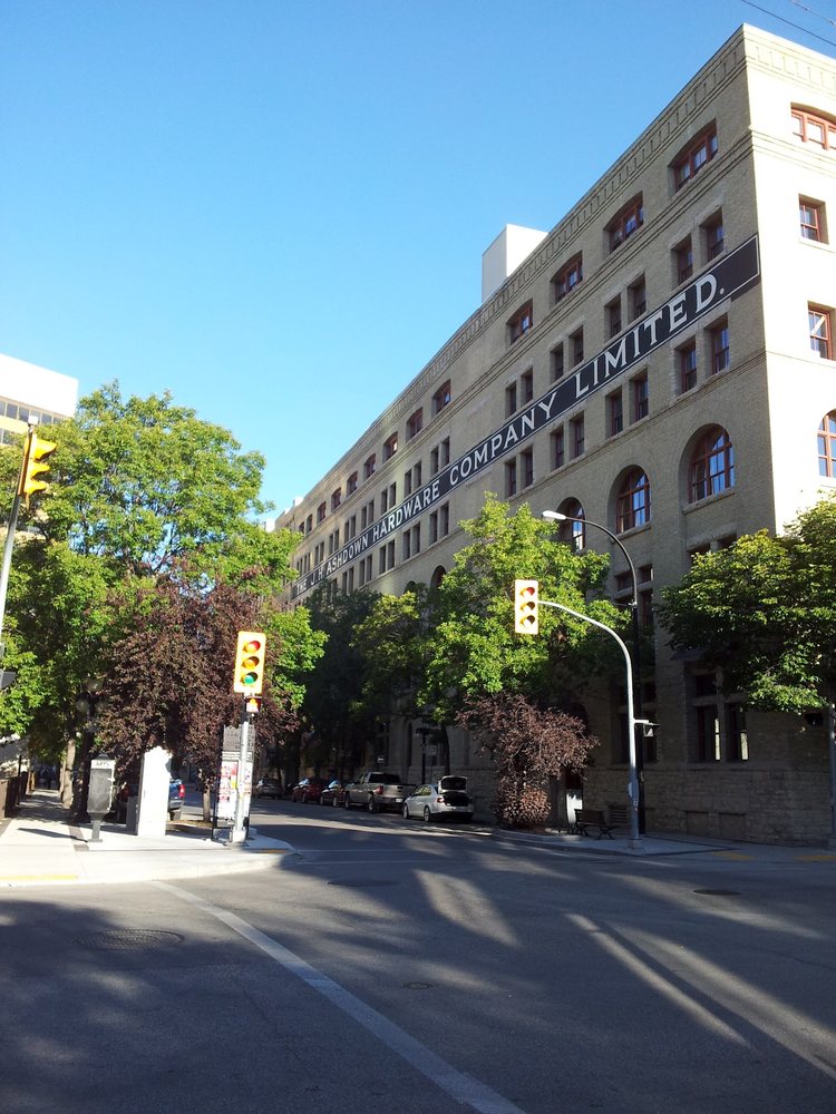 Winnipeg Transit downtown lounge